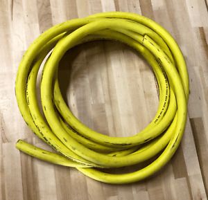 26-foot 4/4 SOOW Yellow Extension Cord 600V Flexible Wire 4AWG/4-Conductor 4/4C