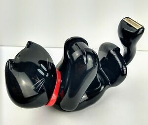 SCOTCH 3M BLACK CAT KITTY Regular TAPE DISPENSER