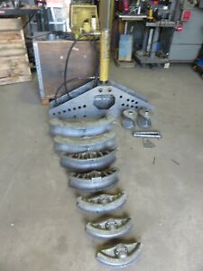 Enerpac Hydraulic  Pipe Bender Blackhawk Hydraulic Bender 25 Ton 1-1/4&#034; to 4&#034;