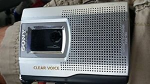 Sony TCM-150 Pressman CASSETTE-CORDER Clear Voice,One-Touch XLNT Recorder