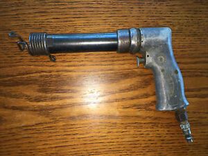 VINTAGE REED CLECO E-5 PNEUMATIC AIRCRAFT RIVET GUN AS IS FOR PARTS REPAIR
