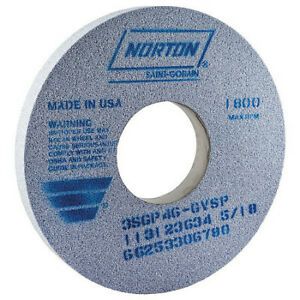 NORTON 66253306780 Grinding Wheel,T1,14x1-1/2x5,CA,46G,Sft