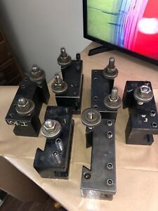 ALORIS QUICK CHANGE TOOL HOLDERS DA1 QTY3, DA2 QTY3