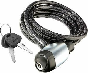 Schwinn Anti Theft Bike Lock, Security Level 1, Key 6 Foot