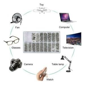 1000pc Tiny Micro Glasses set Sunglasses Screws Nut Kit Repair Kit.