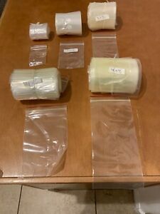 Plastic reseable bags various sizes