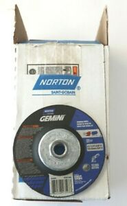 NORTON - Gemini  cutoff wheel, 4 1/2 x 1/4 x 5/8 , box of 10, Part# 662528435933