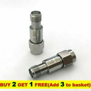RF Coaxial Attenuator SMA-JK Male/Female 2W 0-6GHz 1/3/6/10/15/20/30dB Tester WI