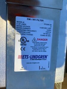 ETS-LINDGREN EMI/RFI FILTER Enclosure  PF205A-30