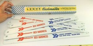 Lenox Hackmaster #460H Power Hack Saw Blades 14&#034;x1-1/4&#034;x10th .062 set of 10 -New