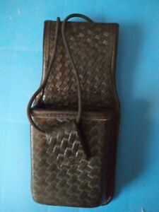 Bianchi Accumold Elite Universal Radio Holder Basketweave Black - No belt clip