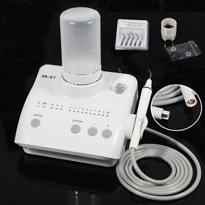 Dental Ultrasonic Piezo Scaler w/ 2 Water Bottles Handpiece for EMS Tips SKE1 VO