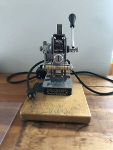 Kingsley Hot Foil Stamping Machine with Foil and Box