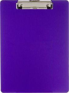 Officemate  OIC  Recycled  Plastic  Clipboard ,  Letter  Size ,  Purple  ( 83064