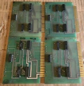 SCI CIRCUIT BOARD 21649 REV B/ 51457 REV E (LOT OF 4)