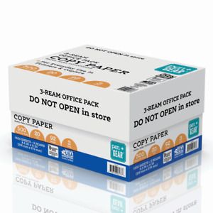 Pen and Gear Copy Paper, White, 1500 Sheets