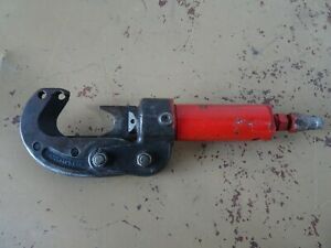 Burndy YCC-1 Hydraulic Cable Cutter Head Electrician tool industrial crimper