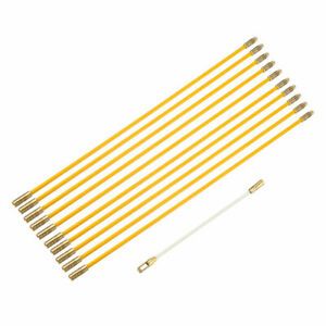 33cm/12.99inch Fiberglass Running Wire Cable Pulling Fish Tape Kit Puller