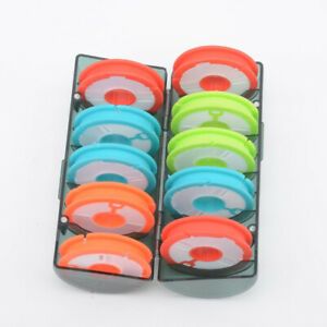 Case Large Capacity Multi Layers Portable Winder Reel Fishing Line Box Rotatable
