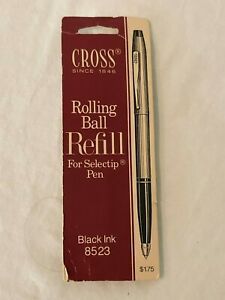 Cross Rolling Ball Rollerball Refill 8523 Black Ink for Cross Selectip Pens