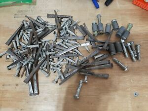 Lot of misc anchors sleeves nails