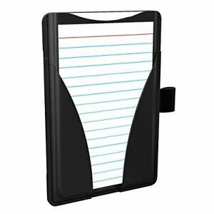 Oxford At-Hand Note Card Case 3&#034; x 5&#034; Size Black Includes 25 Ruled Index C...