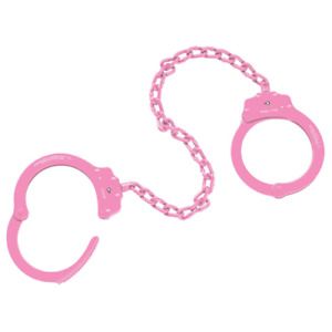 Peerless Handcuff Company 753C Leg Iron Color: Pink