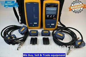 Fluke Networks DSX-8000 Versiv2 DSX Cable Analyzer Cat6a Cat8 Versiv2