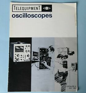 Telequipment Oscilloscope CATALOG 9 - 1969 -original