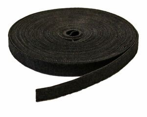 1/2&#034; Inch Roll Hook and Loop Reusable Cable Ties Wraps Straps 10M 33ft