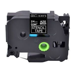 1PK Mobile Non-Adheisve Etching Stencil Tape for Brother STE-151 P-Touch 0.94&#034;