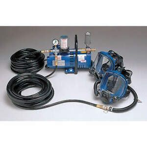 ALLEGRO 9210-02 Supplied Air Pump Package,Full Face Mask