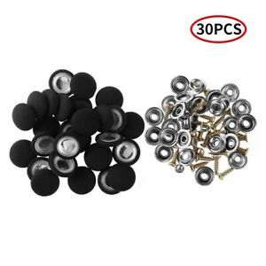 Metal Car roof buckle Parts 30PCS/set Fixing Interiors Snap Rivets Durable