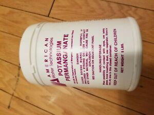 Potassium Permanganate 99% PURE MIN. 5 Pound Bottle for Water
