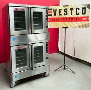 Blodgett (BDO-100-G-ES) Full-Size Double Deck Commercial Gas Cooking Baking Oven