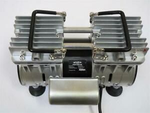 Twin Piston Oil-less Vacuum Pump 4.5CFM 1/2HP Goat Milker Pulsator Hookup