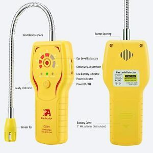 Propane Methane Natural Gas Leak Detector for Home, Combustible Gas Detector