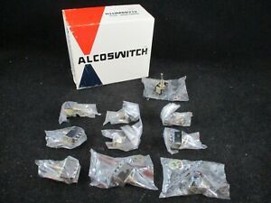 *NEW* (BOX OF 10) AUGAT ALCOSWITCH MST405N MINI TOGGLE SWITCH *60 DAY WARRANTY*