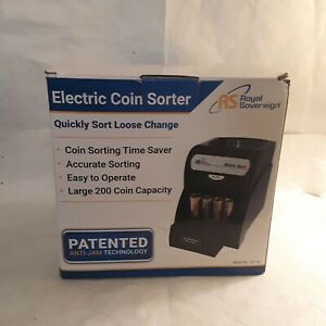ROYAL SOVEREIGN INTERNATIONAL QS-1AC ELECTRIC 1 ROW COIN SORTER