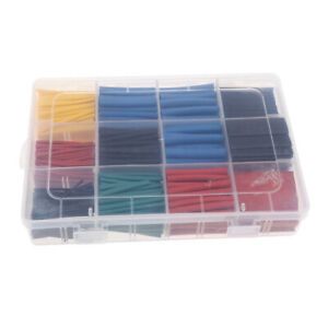 560Pieces  Shrink Tubing 2:1 Electrical Wire Cable Wrap Kit