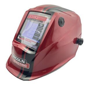 LINCOLN ELECTRIC K4034-4 Welding Helmet,Red,3350 Series