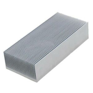 Aluminium Heat Sink Radiator Cooling Fin Silver for CPU LED Power Electrical Acc
