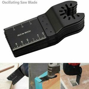 10Pcs Oscillating Multi-tool Carbon Steel Cutter Multifunctional Reliable