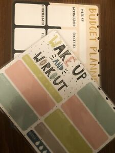 2 Happy Planner Classic Size Double Sided Reusable Dashboard