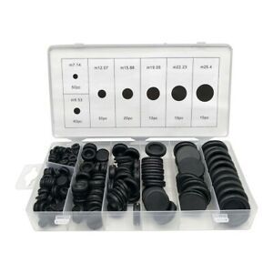 170PCS Rubber Grommets Blanking open/closed blind Grommet Set in Assorted Size_