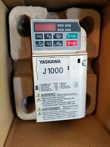 Yaskawa J1000 CIMR-JU2A0002BAA 1/4hp .25 hp VFD Freq Drive NEW IN BOX !!!