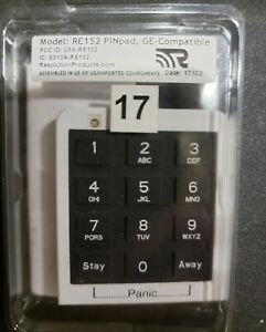 Resolution RE152 Honeywell GE Compatible Security Alarm Panel Disarm Pinpad