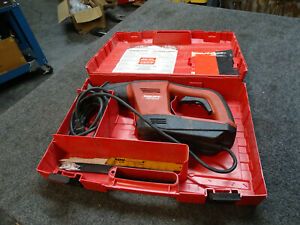 Hilti WSR 900-PE Variable Corded Reciprocating Saw w/ Manual &amp; Case / Blades