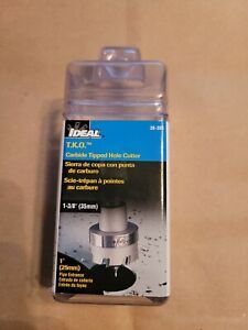 Ideal Industries 36-305 TKO Carbide Tipped Hole Cutter 1-3/8” (35mm) Diameter