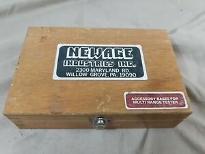 Newage Industries Inc. Accessory Bases for Multi Range Tester in Wood Case